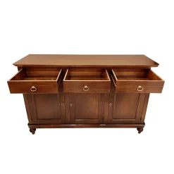Bissolo Casa Credenze E Vetrine In Arte Povera<CREDENZA 3 ANTE IN LEGNO TINTA NOCE : vendita online CREDENZA 3 ANTE IN LEGNO TINTA NOCE in offerta
