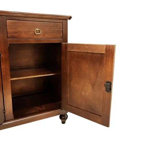 Bissolo Casa Credenze E Vetrine In Arte Povera<CREDENZA 3 ANTE IN LEGNO TINTA NOCE : vendita online CREDENZA 3 ANTE IN LEGNO TINTA NOCE in offerta