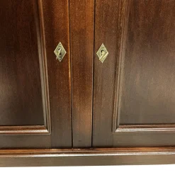 Bissolo Casa Credenze E Vetrine In Arte Povera<CREDENZA 3 ANTE IN LEGNO TINTA NOCE : vendita online CREDENZA 3 ANTE IN LEGNO TINTA NOCE in offerta