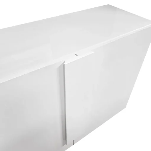 Bissolo Casa Credenze E Vetrine<CREDENZA 2 ANTE JUPITER BIANCO LUCIDO in vendita online