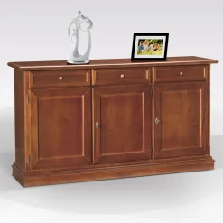 Bissolo Casa Credenze E Vetrine In Arte Povera<Credenza arte povera noce: offerta credenza arte povera in noce lucido