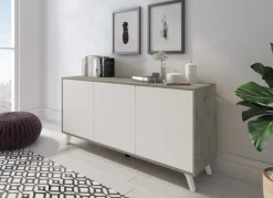 Bissolo Casa Credenze E Vetrine<CREDENZA BETON E RUSTICA: vendita online CREDENZA BETON E RUSTICA in offerta