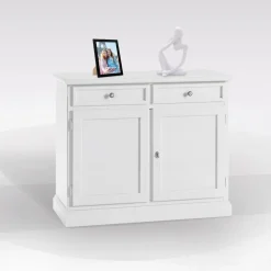 Bissolo Casa Credenze E Vetrine In Arte Povera<Credenza bianca: offerta credenza bianca due ante e due cassetti