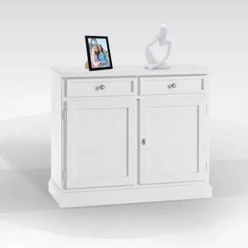 Bissolo Casa Credenze E Vetrine In Arte Povera<Credenza bianca: offerta credenza bianca due ante e due cassetti