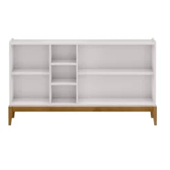 Bissolo Casa Credenze E Vetrine<CREDENZA CM 150X45 H. 85 BIANCO E TABACCO: vendita online CREDENZA CM 150X45 H. 85 BIANCO E TABACCO in offerta