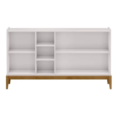 Bissolo Casa Credenze E Vetrine<CREDENZA CM 150X45 H. 85 BIANCO E TABACCO: vendita online CREDENZA CM 150X45 H. 85 BIANCO E TABACCO in offerta
