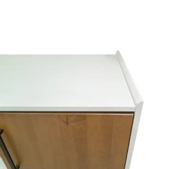 Bissolo Casa Credenze E Vetrine<CREDENZA CM 150X45 H. 85 BIANCO E TABACCO: vendita online CREDENZA CM 150X45 H. 85 BIANCO E TABACCO in offerta