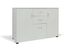 Bissolo Casa Mobili Da Ingresso|Credenze E Vetrine<CREDENZA CM 120X40 H. 82,5 ROVERE SBIANCATO: vendita online CREDENZA CM 120X40 H. 82,5 ROVERE SBIANCATO in offerta
