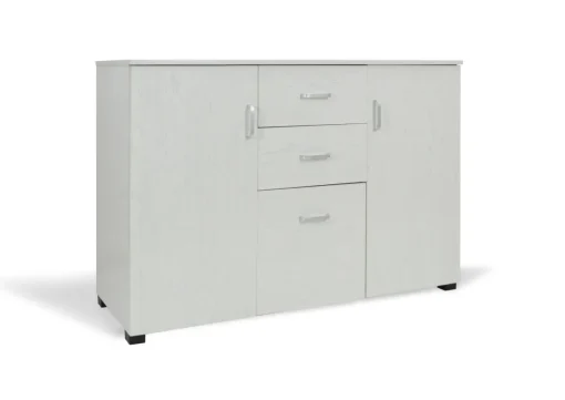 Bissolo Casa Mobili Da Ingresso|Credenze E Vetrine<CREDENZA CM 120X40 H. 82,5 ROVERE SBIANCATO: vendita online CREDENZA CM 120X40 H. 82,5 ROVERE SBIANCATO in offerta