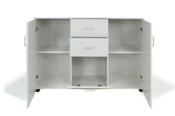 Bissolo Casa Mobili Da Ingresso|Credenze E Vetrine<CREDENZA CM 120X40 H. 82,5 ROVERE SBIANCATO: vendita online CREDENZA CM 120X40 H. 82,5 ROVERE SBIANCATO in offerta