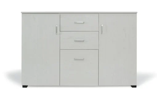 Bissolo Casa Mobili Da Ingresso|Credenze E Vetrine<CREDENZA CM 120X40 H. 82,5 ROVERE SBIANCATO: vendita online CREDENZA CM 120X40 H. 82,5 ROVERE SBIANCATO in offerta