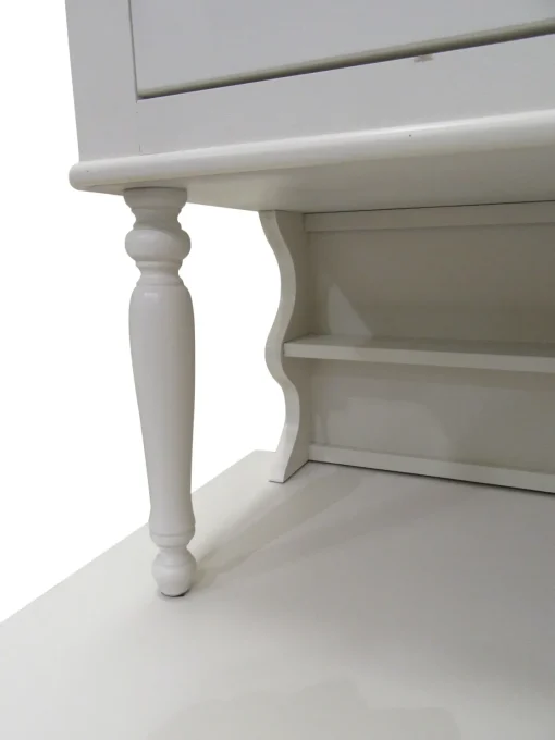 Bissolo Casa Credenze E Vetrine In Arte Povera<Credenza con cristalliera in legno bianco