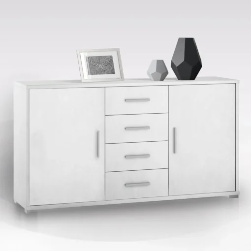 Bissolo Casa Credenze E Vetrine<CREDENZA DUE ANTE E QUATTRO CASSETTI