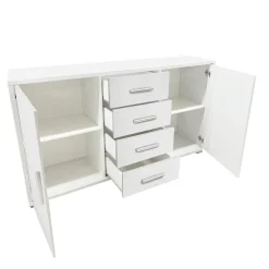 Bissolo Casa Credenze E Vetrine<CREDENZA DUE ANTE E QUATTRO CASSETTI