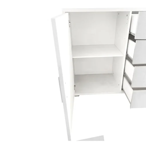 Bissolo Casa Credenze E Vetrine<CREDENZA DUE ANTE E QUATTRO CASSETTI