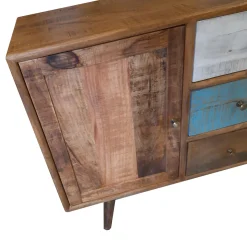 Bissolo Casa Mobile Etnico<CREDENZA IN MANGO 2 ANTE E 6 CASSETTI: vendita online CREDENZA IN MANGO 2 ANTE E 6 CASSETTI in offerta