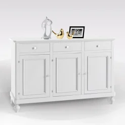Bissolo Casa Credenze E Vetrine In Arte Povera<Credenza laccata bianca: offerta credenza laccata bianca