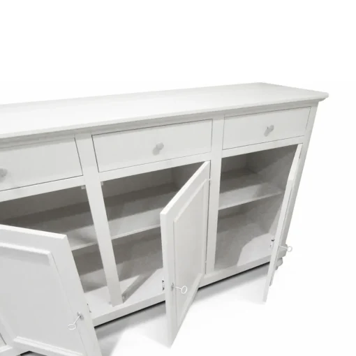 Bissolo Casa Credenze E Vetrine In Arte Povera<Credenza laccata bianca: offerta credenza laccata bianca