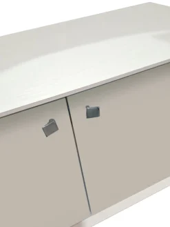 Bissolo Casa Credenze E Vetrine<CREDENZA MOD. GIORNO PER GIORNO CM 155.6X45 H. 71.6 NUVOLA FRASSINO E TELE LISCIO in vendita online