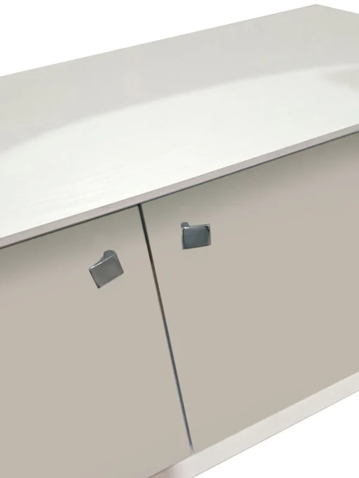 Bissolo Casa Credenze E Vetrine<CREDENZA MOD. GIORNO PER GIORNO CM 155.6X45 H. 71.6 NUVOLA FRASSINO E TELE LISCIO in vendita online