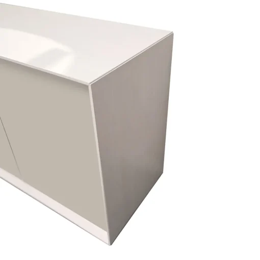Bissolo Casa Credenze E Vetrine<CREDENZA MOD. GIORNO PER GIORNO CM 155.6X45 H. 71.6 NUVOLA FRASSINO E TELE LISCIO in vendita online