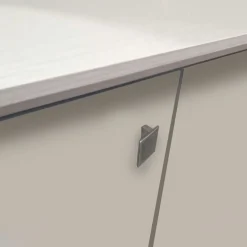 Bissolo Casa Credenze E Vetrine<CREDENZA MOD. GIORNO PER GIORNO CM 155.6X45 H. 71.6 NUVOLA FRASSINO E TELE LISCIO in vendita online