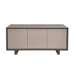 Bissolo Casa Credenze E Vetrine<CREDENZA MOD. JOKER CM 189X45 FANGO E VISONE: vendita online CREDENZA MOD. JOKER CM 189X45 FANGO E VISONE in offerta
