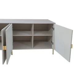 Bissolo Casa Credenze E Vetrine<CREDENZA MOD.LOTUS CASHMERE EFFETTO CANNETTATO in vendita online