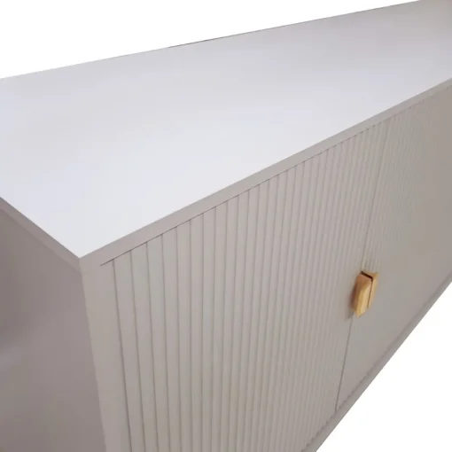 Bissolo Casa Credenze E Vetrine<CREDENZA MOD.LOTUS CASHMERE EFFETTO CANNETTATO in vendita online