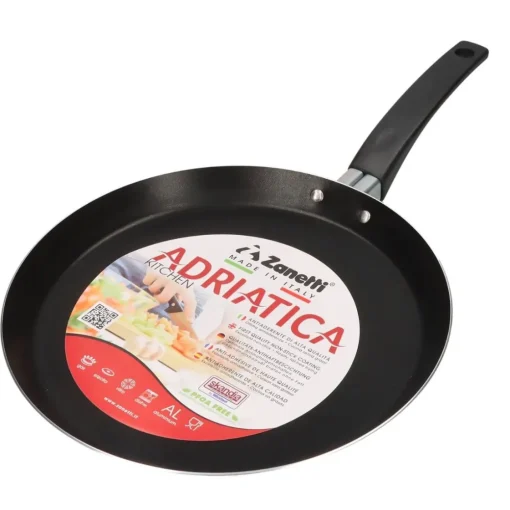 Bissolo Casa Cottura Padelle<CREPIERA 1 MANICO LINEA ADRIATICA ROSSA DIAM. 25CM