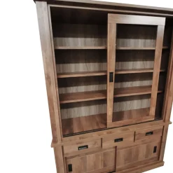 Bissolo Casa Credenze E Vetrine<CRISTALLIERA ANTHONY NOCE EASTWOOD: vendita online CRISTALLIERA ANTHONY NOCE EASTWOOD in offerta