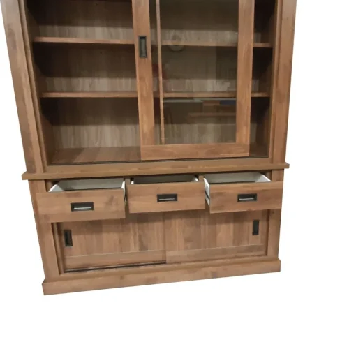 Bissolo Casa Credenze E Vetrine<CRISTALLIERA ANTHONY NOCE EASTWOOD: vendita online CRISTALLIERA ANTHONY NOCE EASTWOOD in offerta