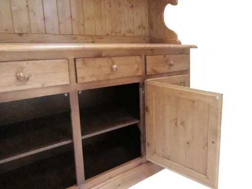 Bissolo Casa Credenze E Vetrine In Arte Povera<Cristalliera LOSANNA: offerta cristalliera LOSANNA in legno di pino