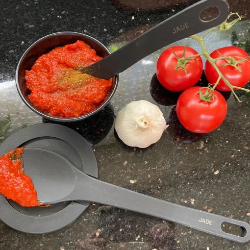 Bissolo Casa Accessori Vari Utensili Da Cucina<CUCCHIAIO MEDIO GOURMET NERO 29.8X6.2CM