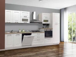 Bissolo Casa Cucine Classiche<Cucina classica componibile bianca laccata: modello olimpia