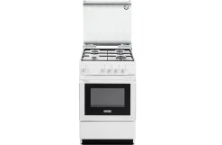 Bissolo Casa Grandi Forno<CUCINA CM 50X50 DE LONGHI AD APPOGGIO 4 FUOCHI BIANCA SGW554GBN