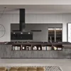 Bissolo Casa Cucine Moderne<CUCINA COMPLETA GRIGIO/NERO