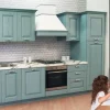 Bissolo Casa Cucine Classiche<Cucina componibile classica con elettrodomestici: cucina modello decape azzurro