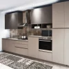 Bissolo Casa Cucine Moderne<CUCINA COMPONIBILE COLORE UTOPIA SETA E PIOMBO