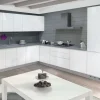 Bissolo Casa Cucine Moderne<CUCINA COMPONIBILE MOD. FLO EVO LACCATO BIANCO LUCIDO