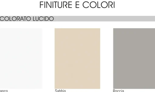 Bissolo Casa Cucine Moderne<CUCINA COMPONIBILE MOD. UP DESIGN NODO BIANCO E IRON RUGGINE