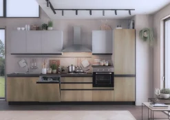 Bissolo Casa Cucine Complete<CUCINA MOD. EMILY COMP. LOLA CM 360X60 H.216 VERSIONE DESTRA