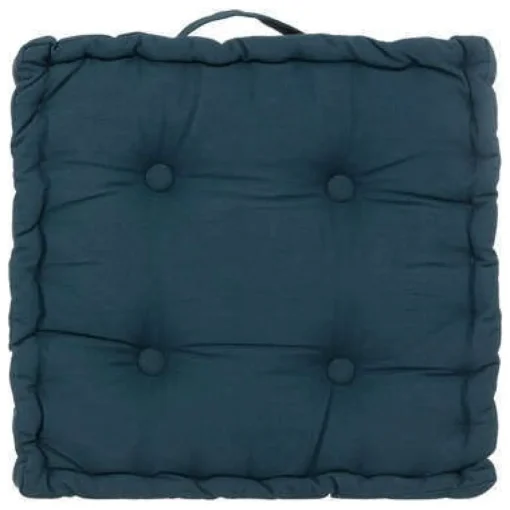 Bissolo Casa Cuscini D'arredo<CUSCINO DA PAVIMENTO CM 40X40X8 PETROLIO: vendita online CUSCINO DA PAVIMENTO CM 40X40X8 PETROLIO in offerta