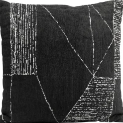 Bissolo Casa Cuscini D'arredo<CUSCINO OPACO NET CM 45X45 NERO E BIANCO: vendita online CUSCINO OPACO NET CM 45X45 NERO E BIANCO in offerta