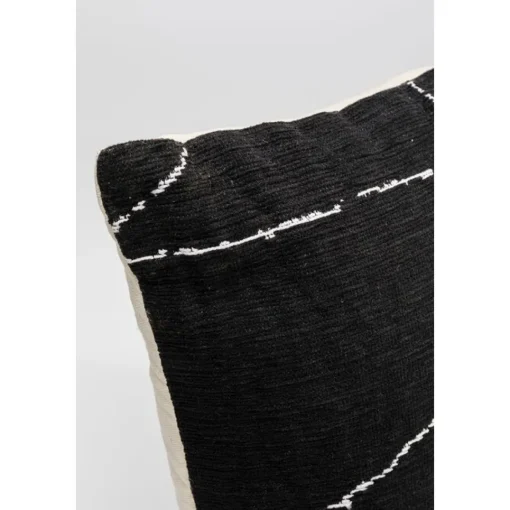 Bissolo Casa Cuscini D'arredo<CUSCINO OPACO NET CM 45X45 NERO E BIANCO: vendita online CUSCINO OPACO NET CM 45X45 NERO E BIANCO in offerta
