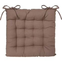 Bissolo Casa Coprisedie<CUSCINO PER SEDIA 38X38CM MARRONE: vendita online CUSCINO PER SEDIA 38X38CM MARRONE in offerta