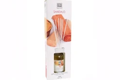 Bissolo Casa Deodoranti Per Ambiente<DIFFUSORE DI ESSENZA CON BACCHETTE IN COTONE 125ML SANDALO: vendita online DIFFUSORE DI ESSENZA CON BACCHETTE IN COTONE 125ML SANDALO in offerta