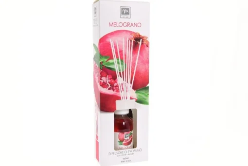 Bissolo Casa Deodoranti Per Ambiente<DIFFUSORE DI ESSENZA CON BACCHETTE IN COTONE 125ML MELOGRANO: vendita online DIFFUSORE DI ESSENZA CON BACCHETTE IN COTONE 125ML MELOGRANO in offerta