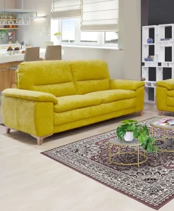 Bissolo Casa Divani A 3 Posti<DIVANO 3 POSTI BOSTON IN TESSUTO GIALLO: vendita online DIVANO 3 POSTI BOSTON IN TESSUTO GIALLO in offerta