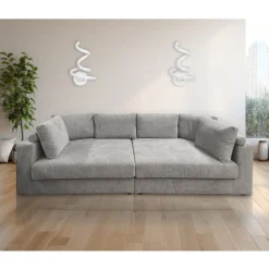 Bissolo Casa Divani Xxl|Divani A 3 Posti<DIVANO 3 POSTI FIRENZE BIG FAMILY IN TESSUTO GRIGIO CHIARO: vendita online DIVANO 3 POSTI FIRENZE BIG FAMILY IN TESSUTO GRIGIO CHIARO in offerta